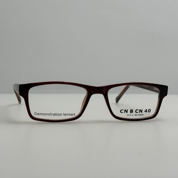 CN B CN Eyeglasses Eye Glasses Frames 40 Brown 50-17-140 - Picture 1 of 7
